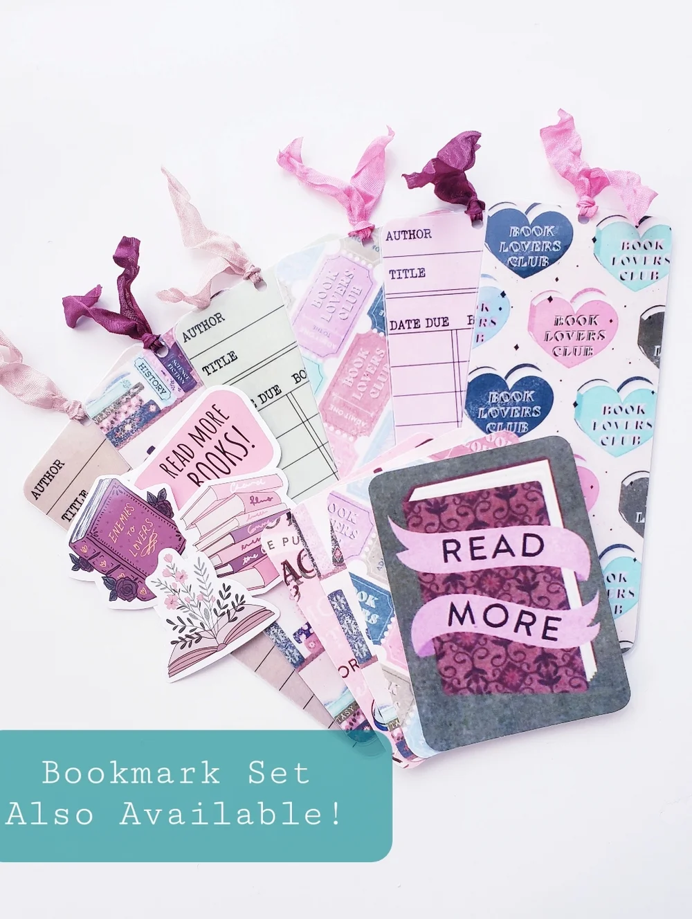 Book Lovers BookTok Bookish Planner Cover Set HP Mini, Skinny Mini or Personal